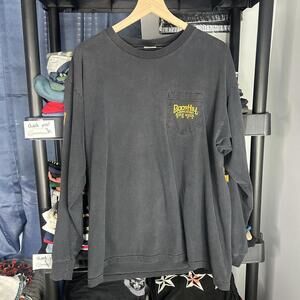 insane 90s biker boot hill saloon skater long sleeve xl